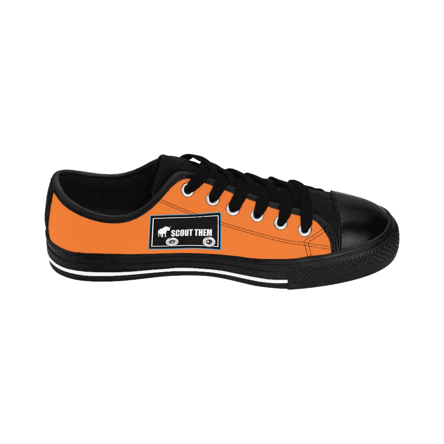 ScoutThem Shield blue border- Men's Sneakers- Crusta and Black (ST-FGS-42-112M)
