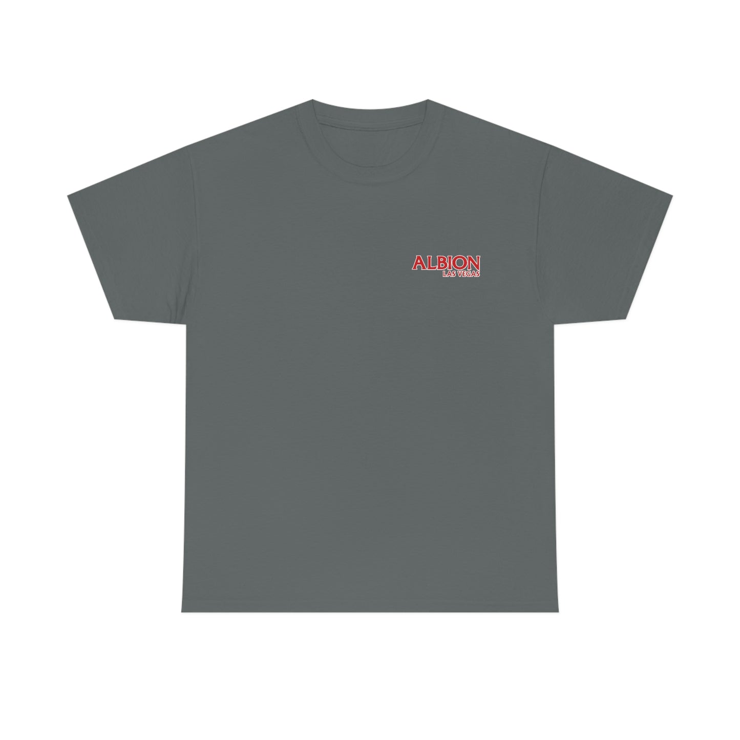 Albion LV Logo Sm- Unisex Heavy Cotton Tee (ALB-LV-21-021U)