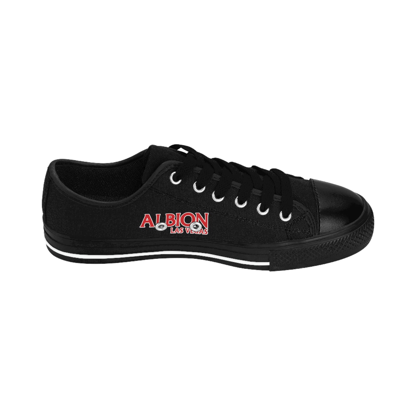 Albion LV Logo- Men's Sneakers- Black (ALB-LV-42-131M)