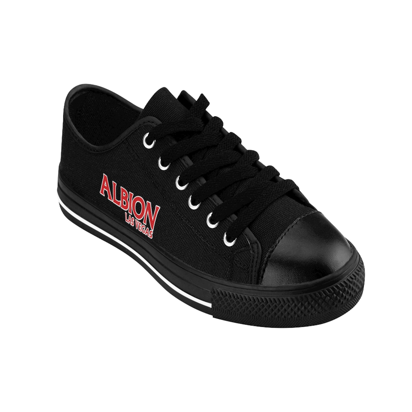 Albion LV Logo- Women's Sneakers- Black (ALB-LV-42-211W)