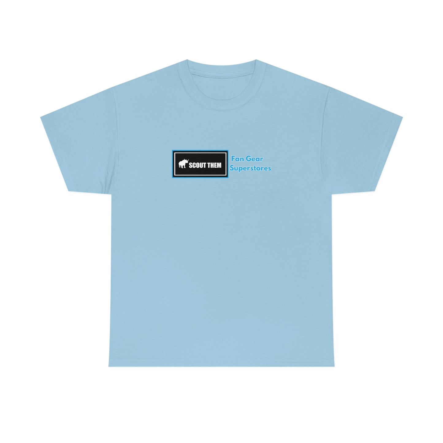 ScoutThem FGS Shield- Various Blue colors- Unisex Heavy Cotton Tee (ST-FGS-21-006U)