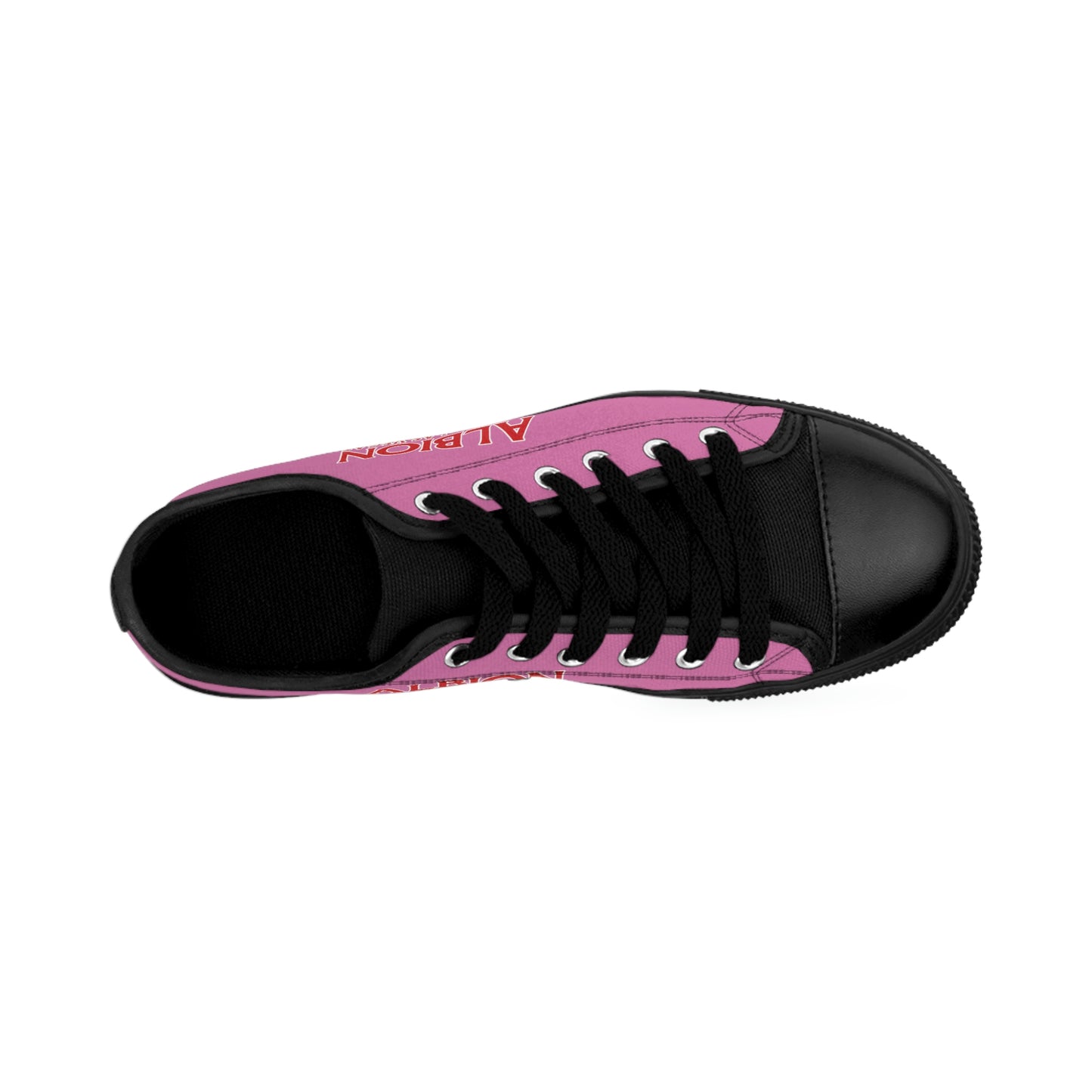 Albion LV Logo- Women's Sneakers- Light Pink and Black (ALB-LV-42-217W)