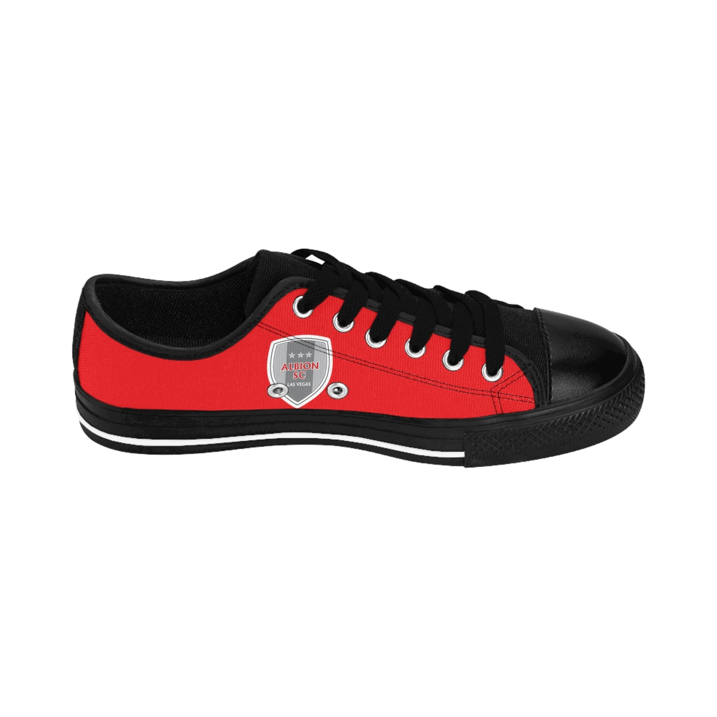 Albion LV Shield- Women's Sneakers- Red and Black (ALB-LV-42-203W)