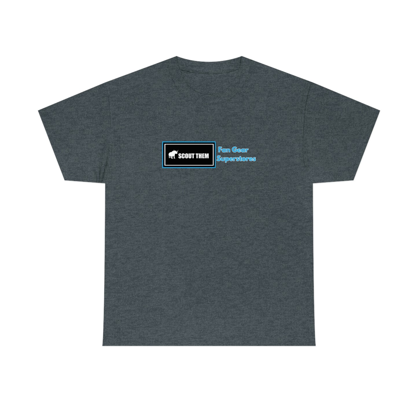ScoutThem FGS Shield- Various Grey colors- Unisex Heavy Cotton Tee (ST-FGS-21-009U)