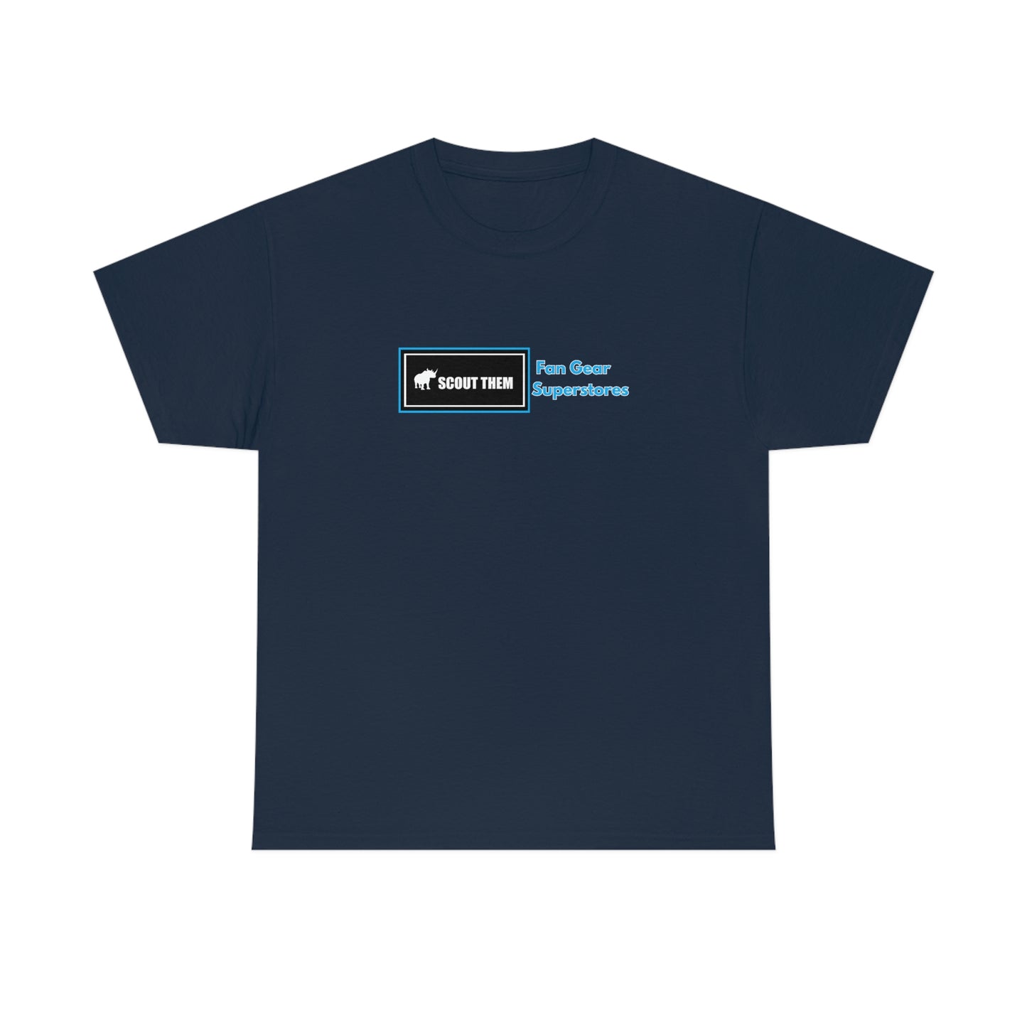 ScoutThem FGS Shield- Various Blue colors- Unisex Heavy Cotton Tee (ST-FGS-21-006U)
