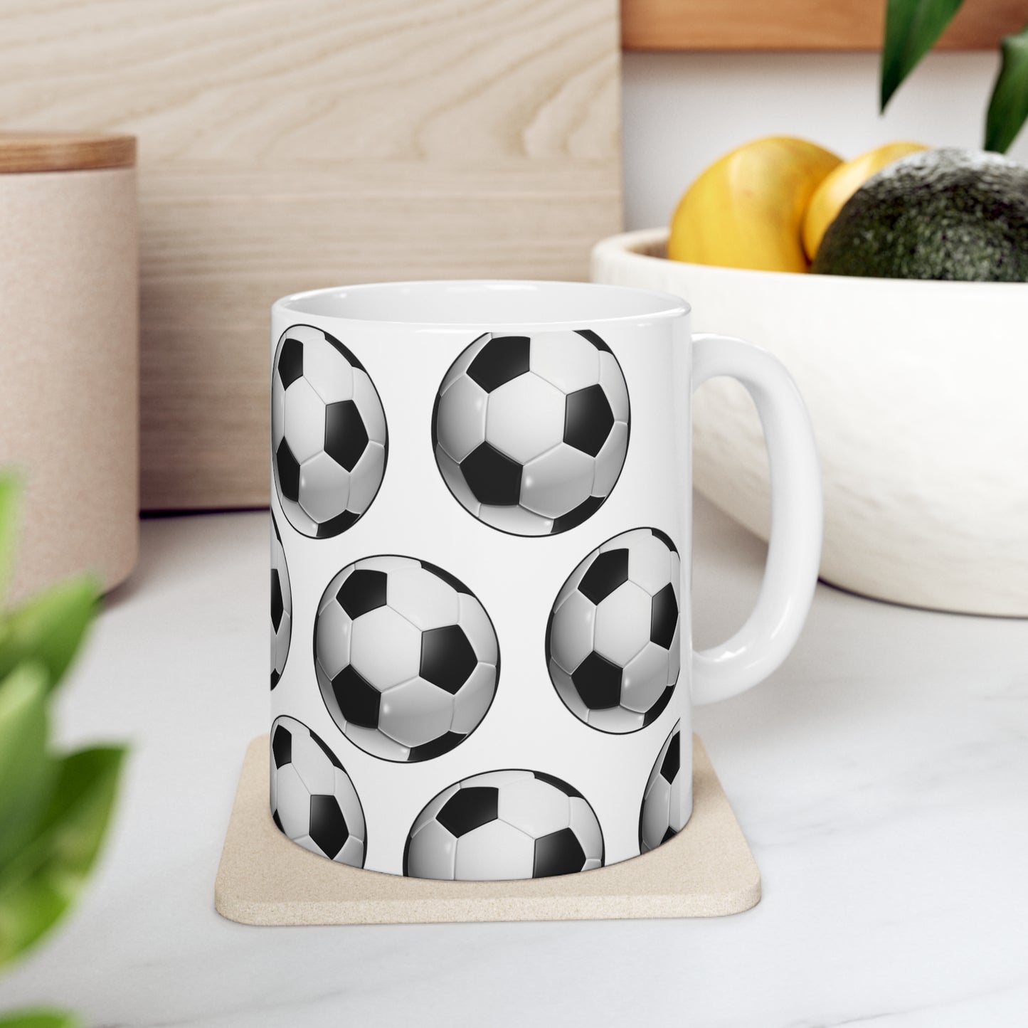 Soccer ball print- Ceramic Mug 11oz (ST-NCP-82-150A)