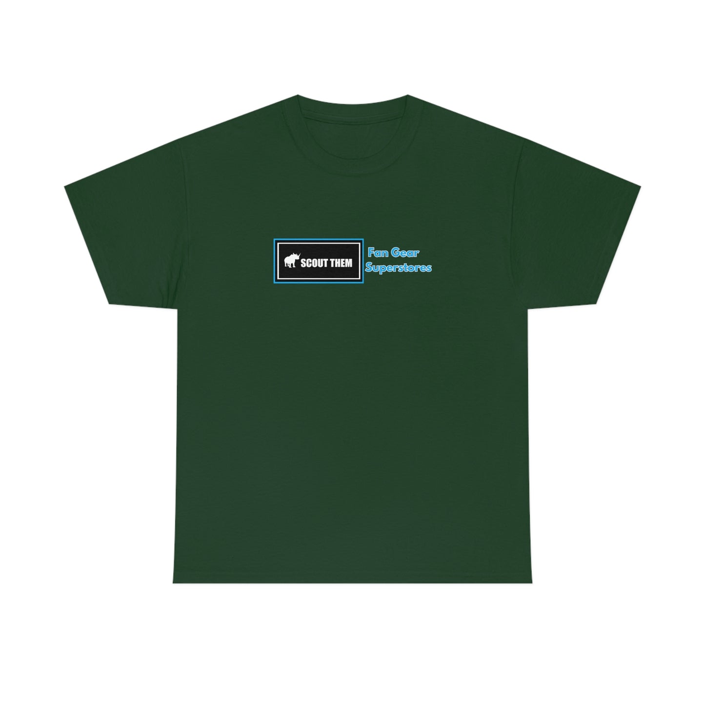 ScoutThem FGS Shield- Various Green colors- Unisex Heavy Cotton Tee (ST-FGS-21-008U)