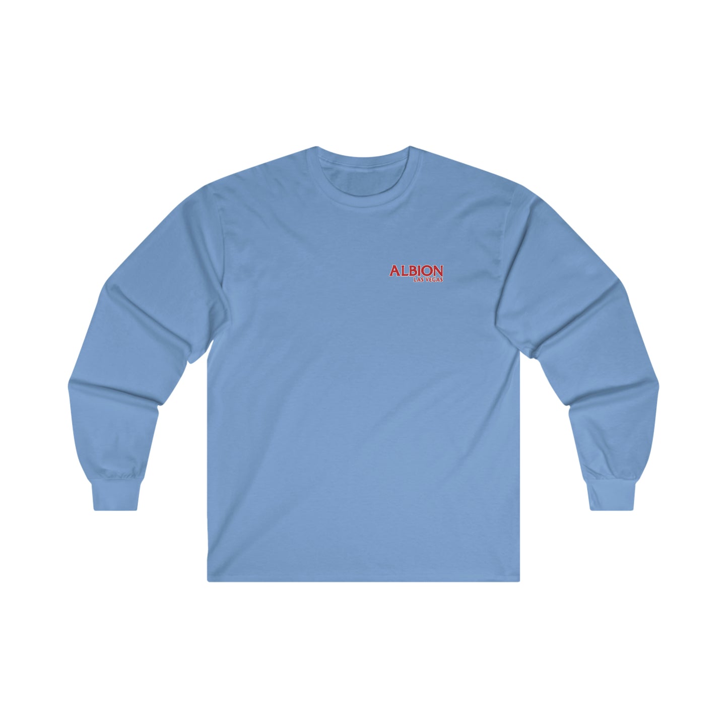 Albion LV Logo Sm Front- Ultra Cotton Long Sleeve Tee (ALB-LV-21-221U)