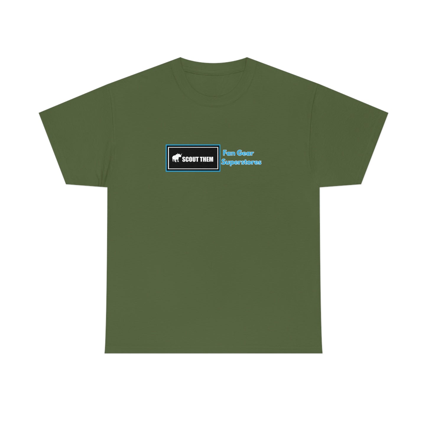 ScoutThem FGS Shield- Various Green colors- Unisex Heavy Cotton Tee (ST-FGS-21-008U)