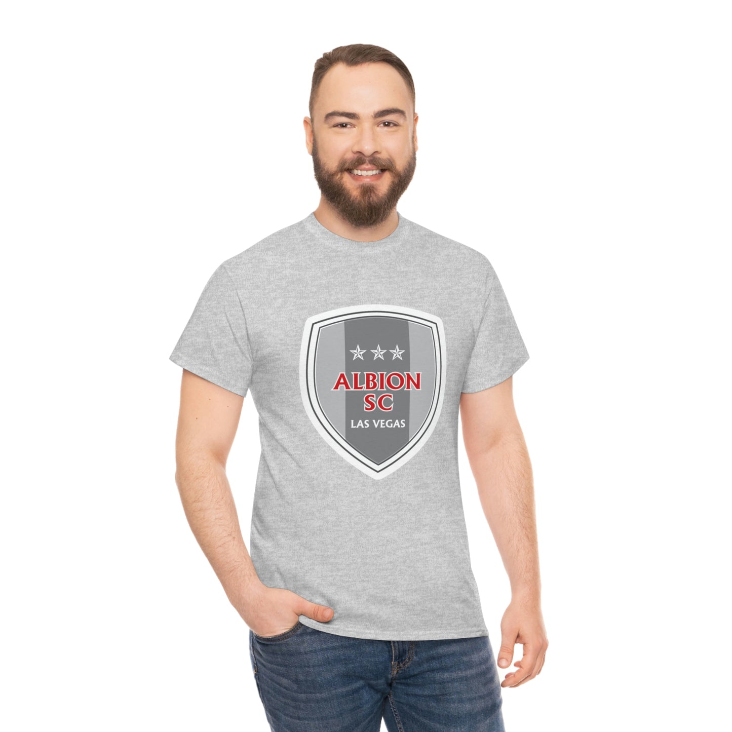 Albion LV Shield Lg- Unisex Heavy Cotton Tee (ALB-LV-21-013U)