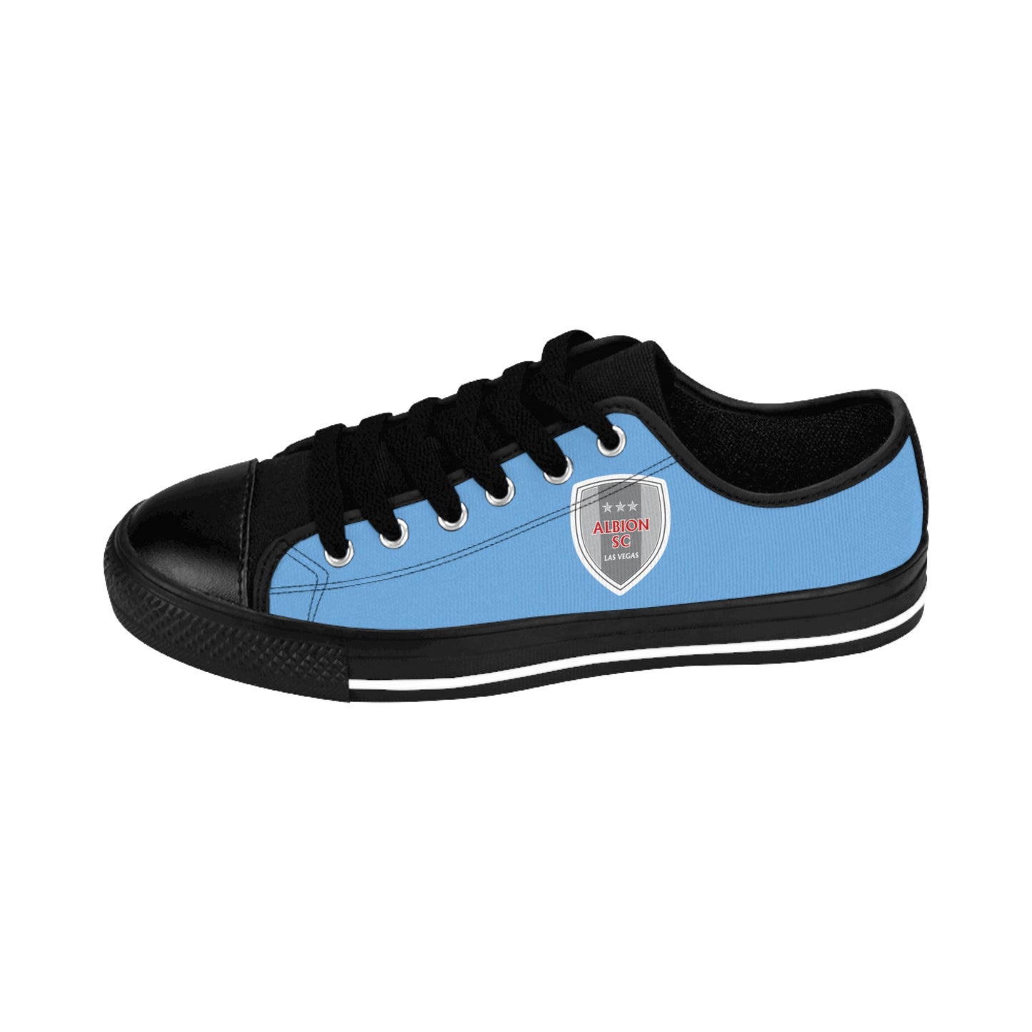 Albion LV Shield- Men's Sneakers- Lt Blue and Black (ALB-LV-42-104M)