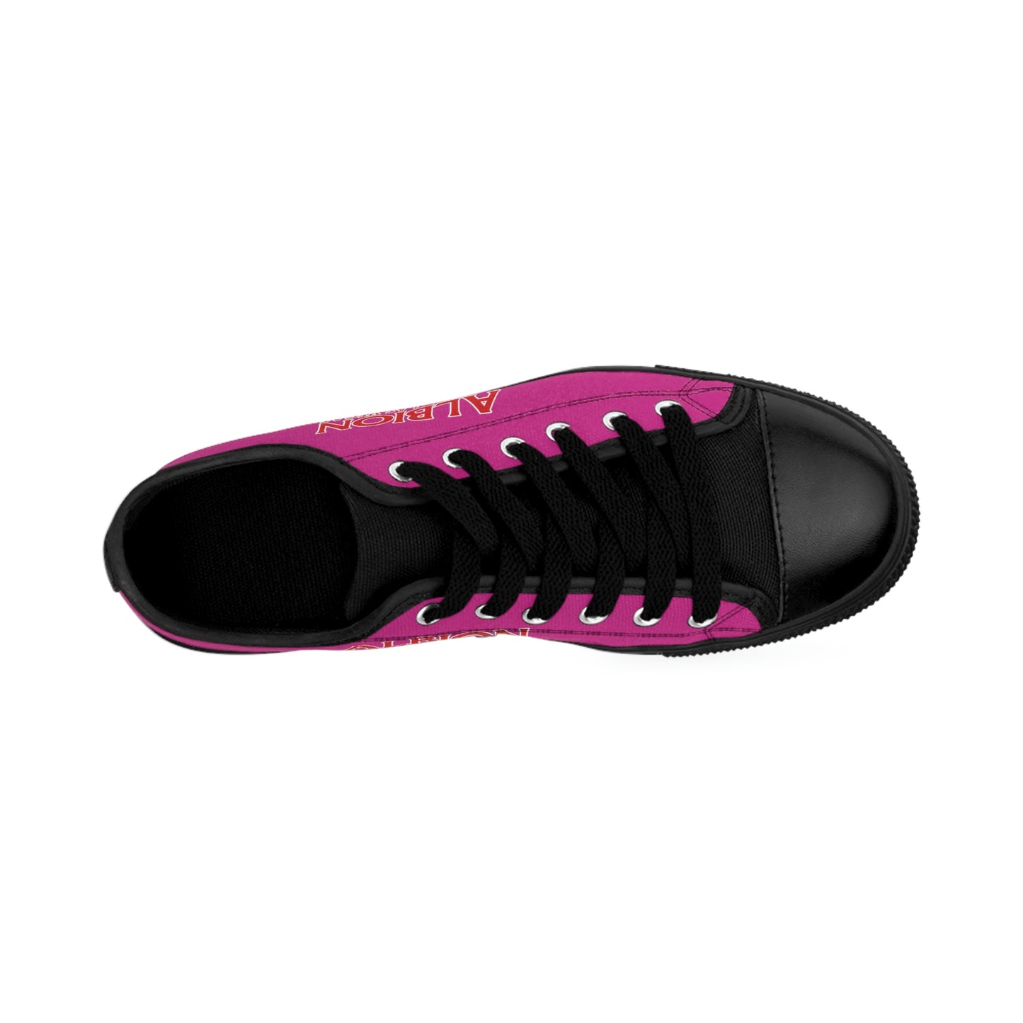 Albion LV Logo- Women's Sneakers- Pink and Black (ALB-LV-42-216W)