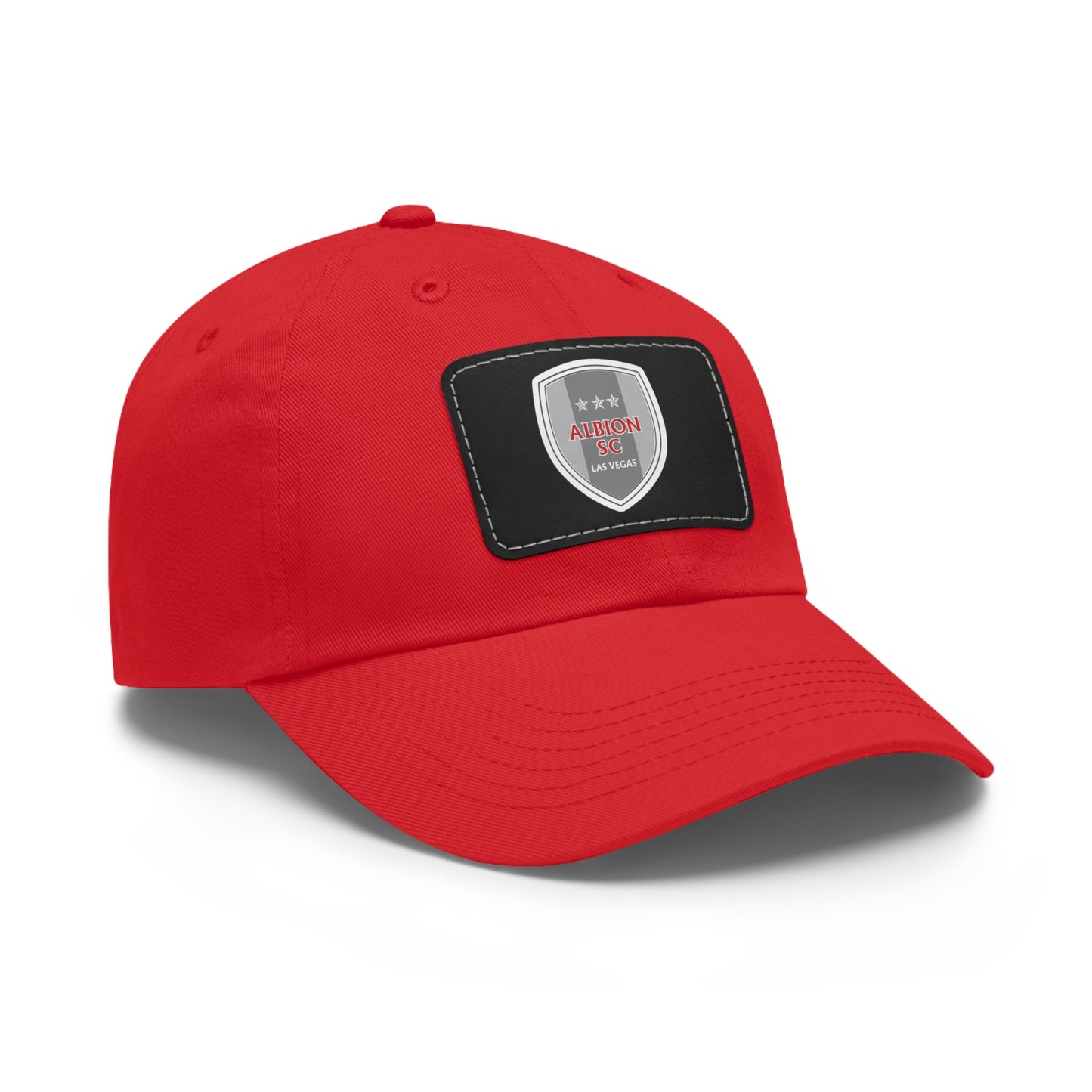 Albion LV Shield- Dad Hat with Leather Patch (ALB-LV-11-013U)