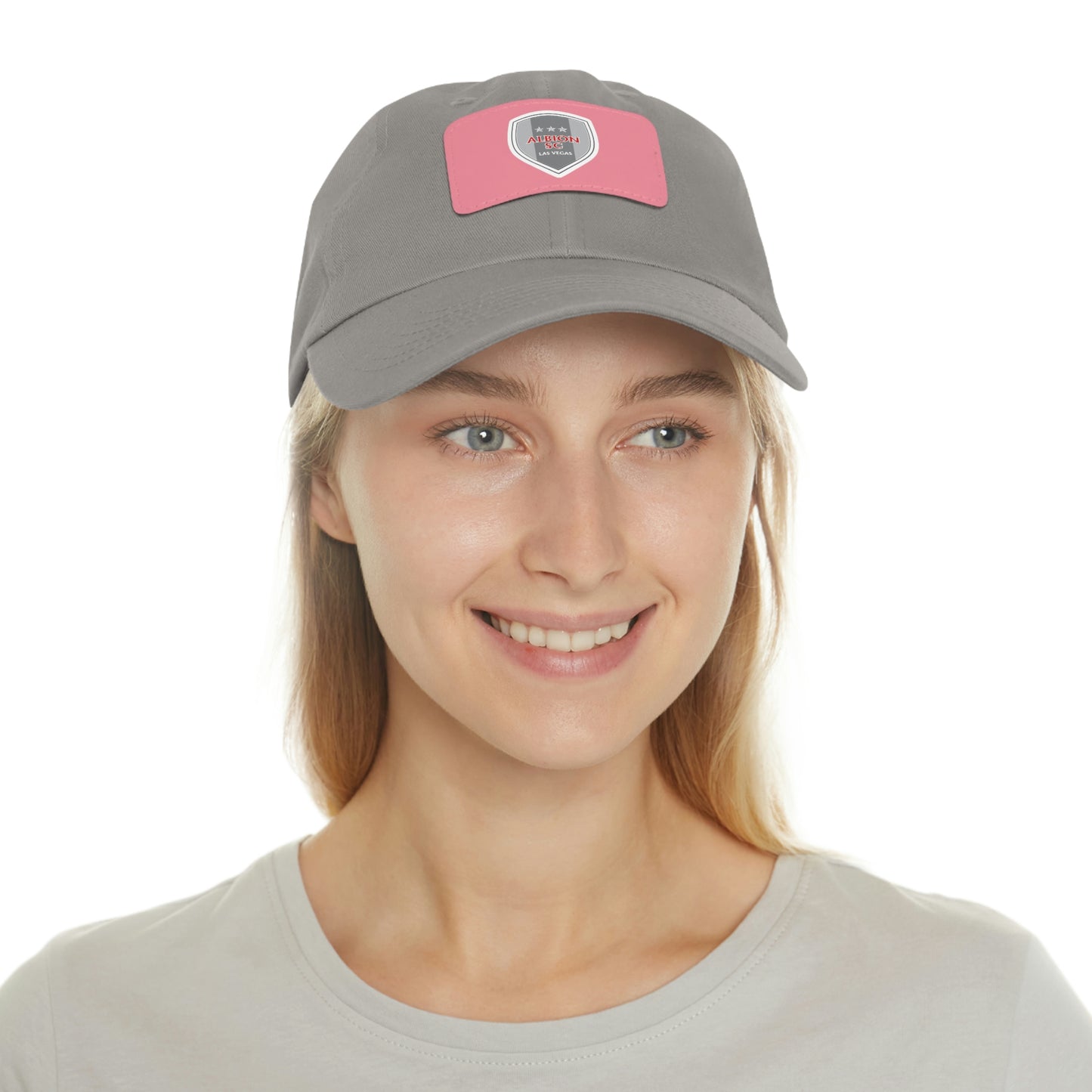 Albion LV Shield- Dad Hat with Leather Patch (ALB-LV-11-013U)