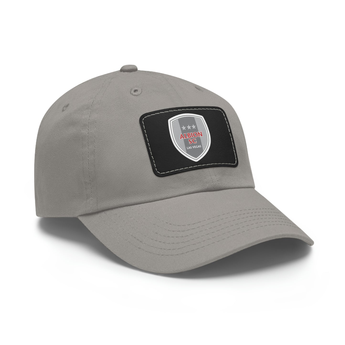 Albion LV Shield- Dad Hat with Leather Patch (ALB-LV-11-013U)