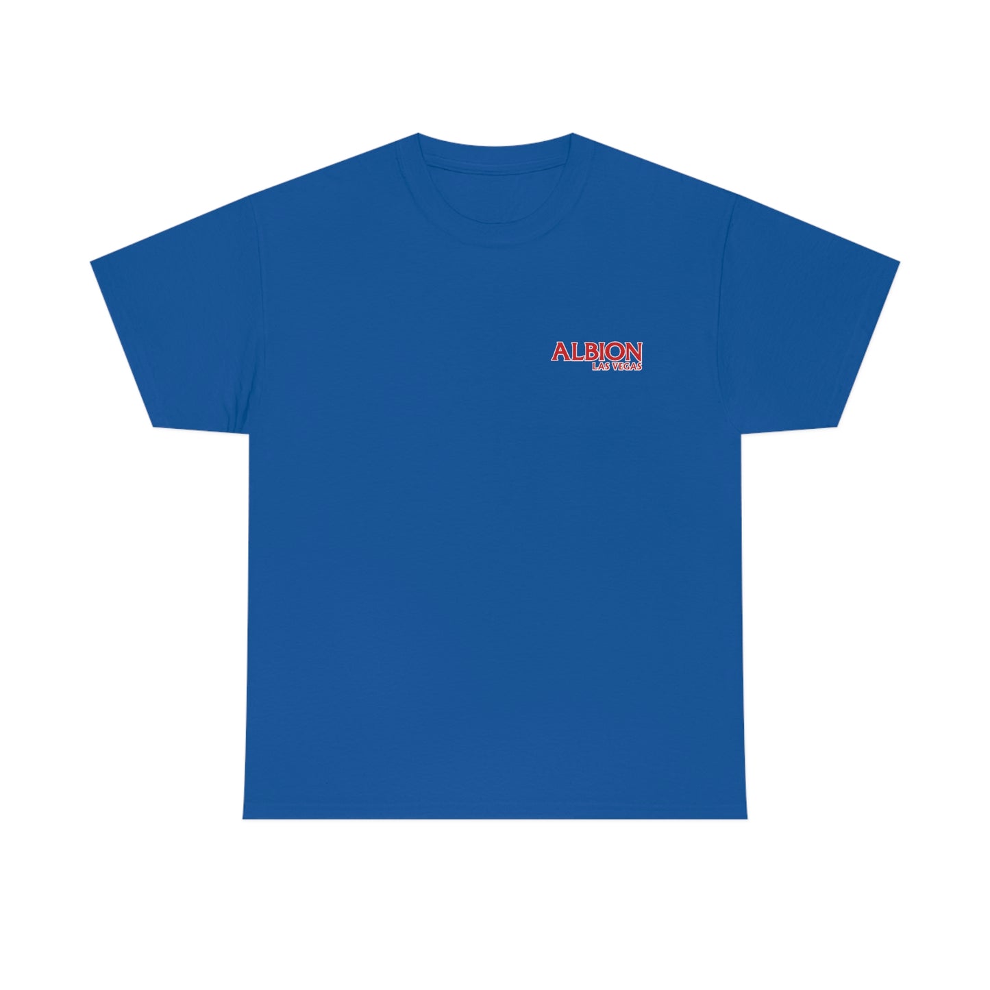 Albion LV Logo Sm- Unisex Heavy Cotton Tee (ALB-LV-21-021U)