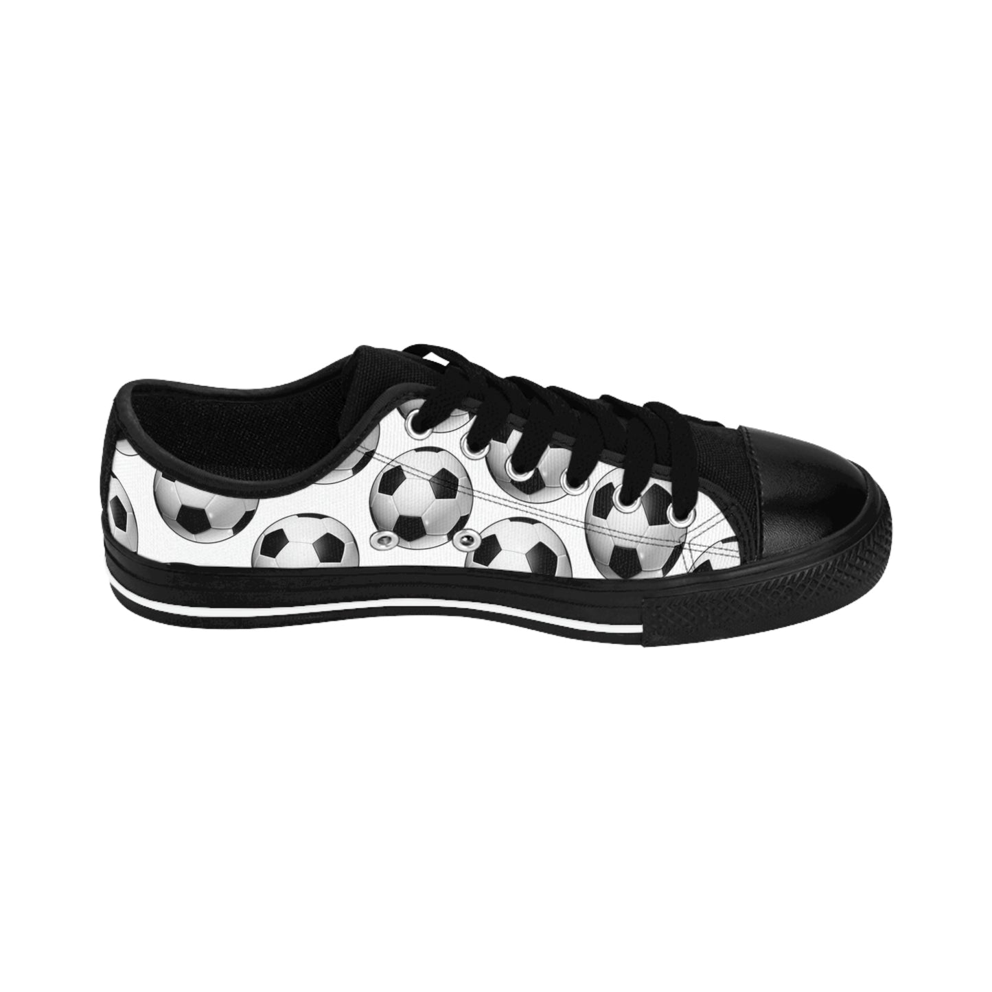 Soccer ball print- Women's Sneakers (ST-NCP-42-100W)