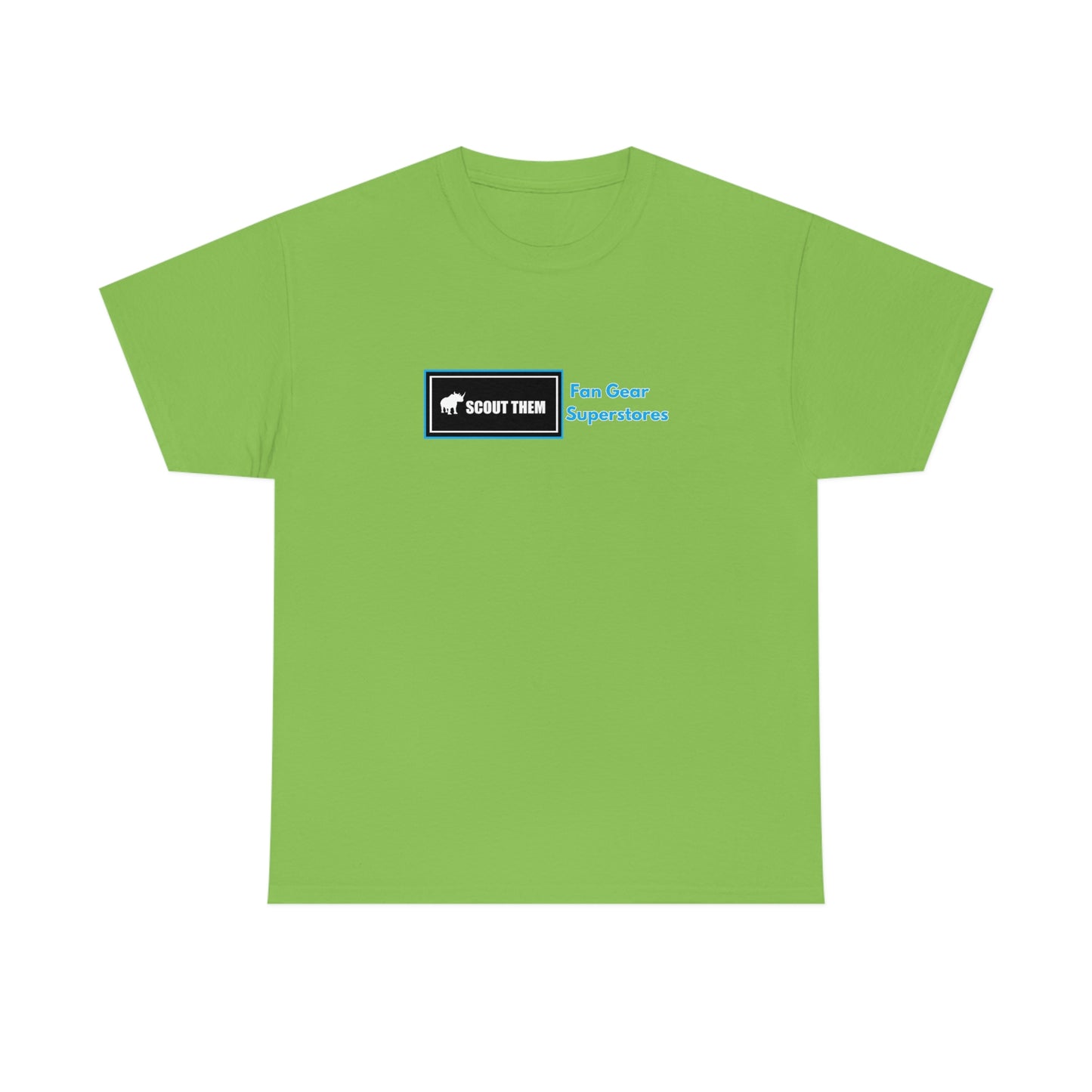ScoutThem FGS Shield- Various Green colors- Unisex Heavy Cotton Tee (ST-FGS-21-008U)