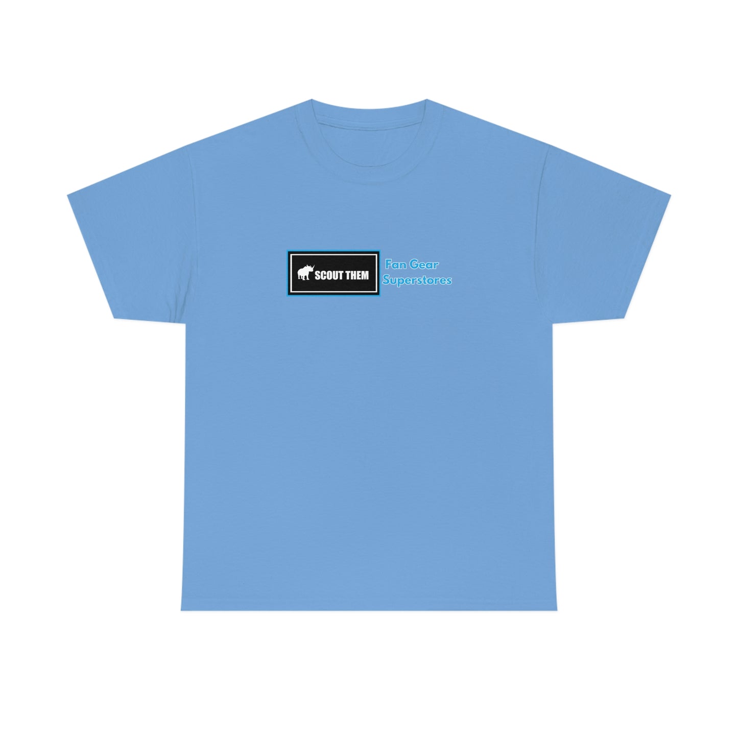 ScoutThem FGS Shield- Various Blue colors- Unisex Heavy Cotton Tee (ST-FGS-21-006U)