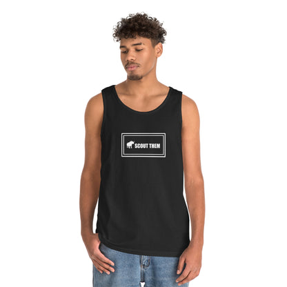 ScoutThem Shield Lg- Unisex Heavy Cotton Tank Top (ST-FGS-21-316U)