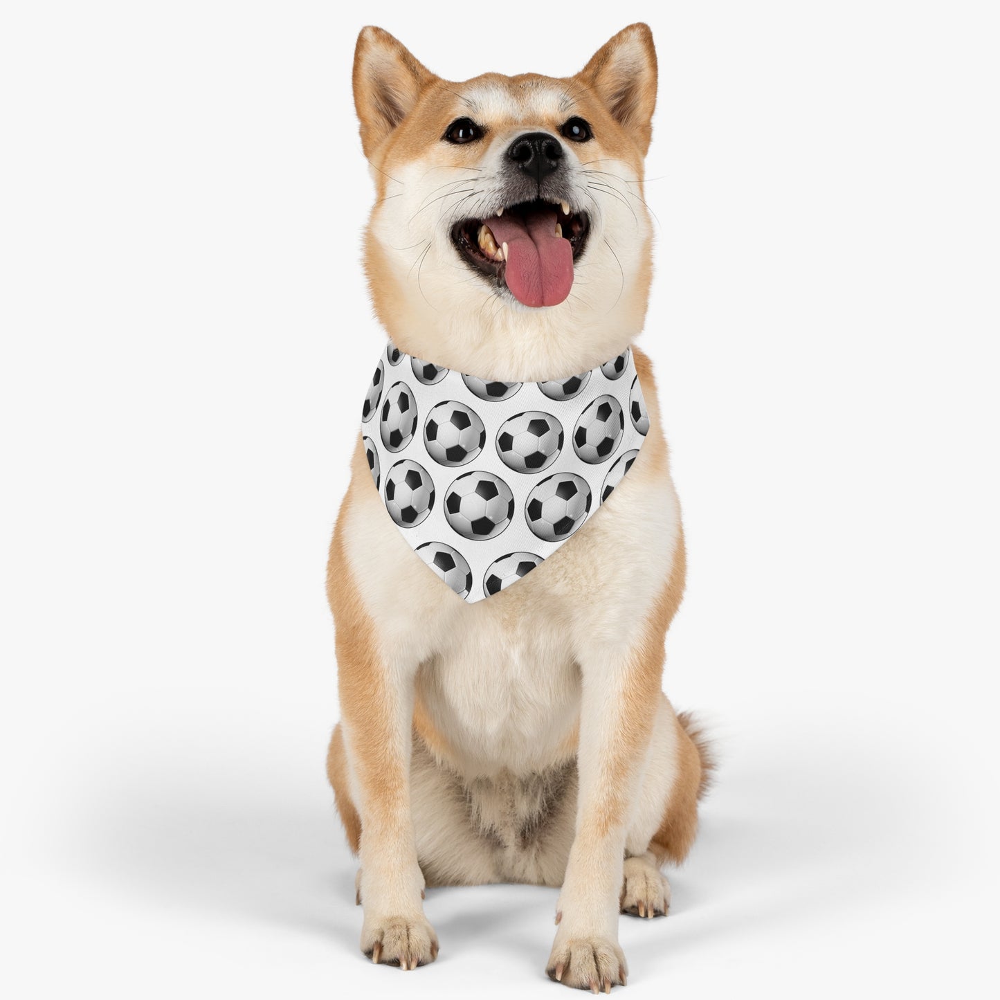 Soccer ball print- Pet Bandana Collar (ST-NCP-84-072P)