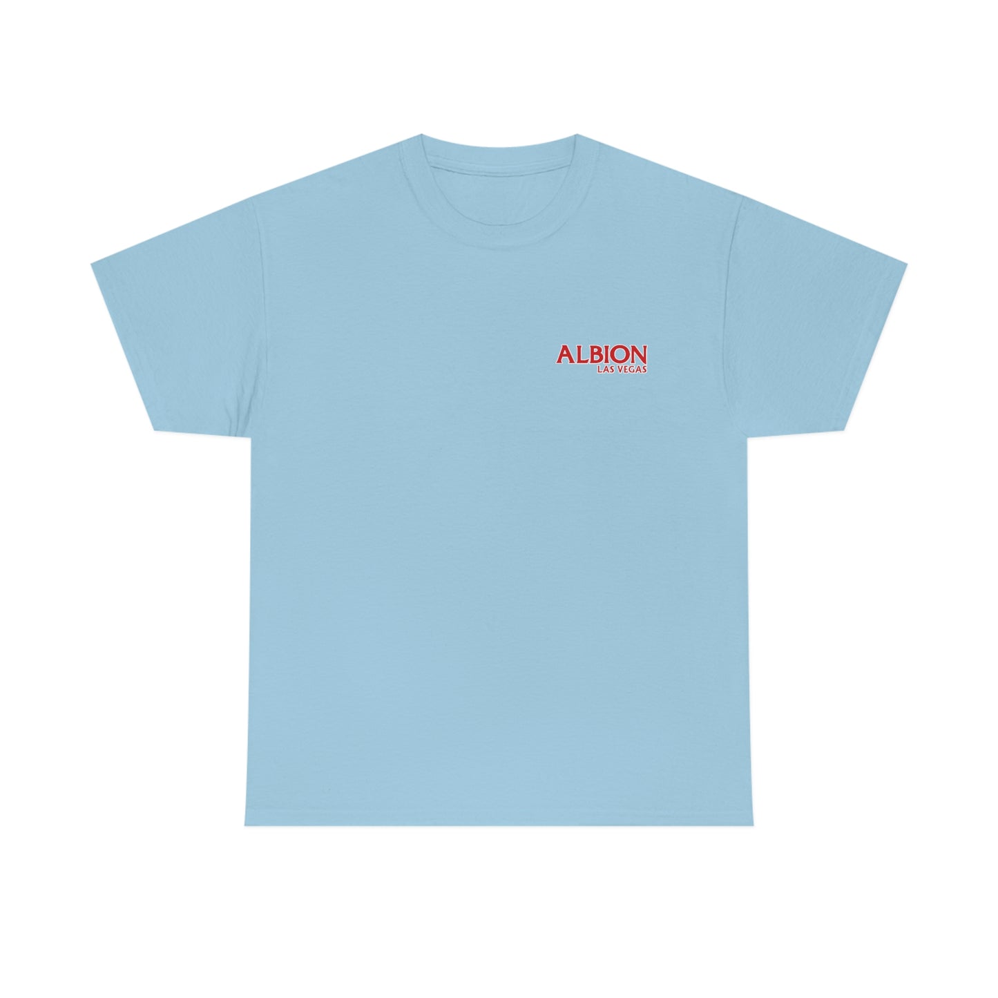 Albion LV Logo Sm- Unisex Heavy Cotton Tee (ALB-LV-21-021U)