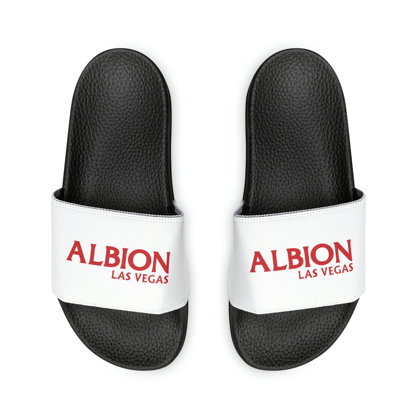 Albion LV Logo Lg- Men's Deco Slide Sandals (ALB-LV-41-011M)