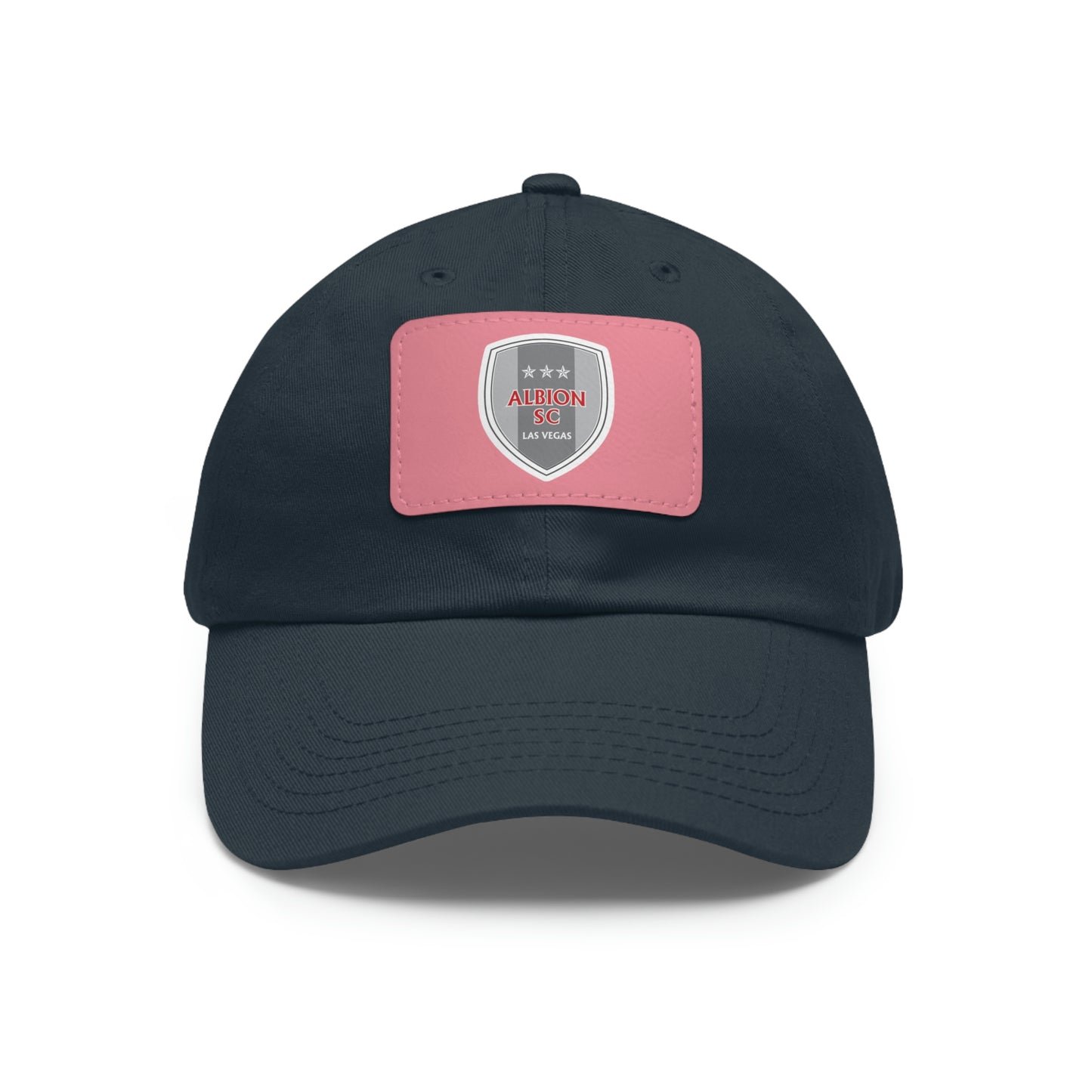 Albion LV Shield- Dad Hat with Leather Patch (ALB-LV-11-013U)