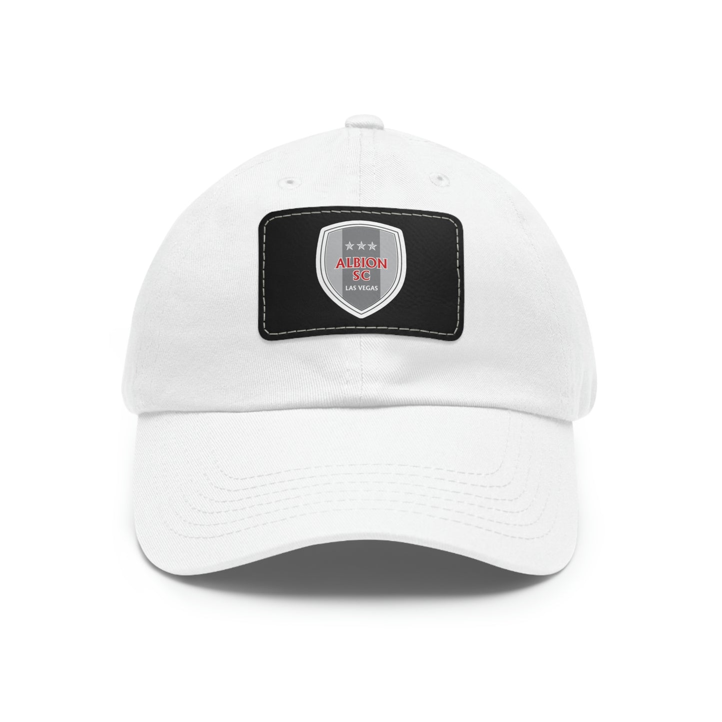 Albion LV Shield- Dad Hat with Leather Patch (ALB-LV-11-013U)