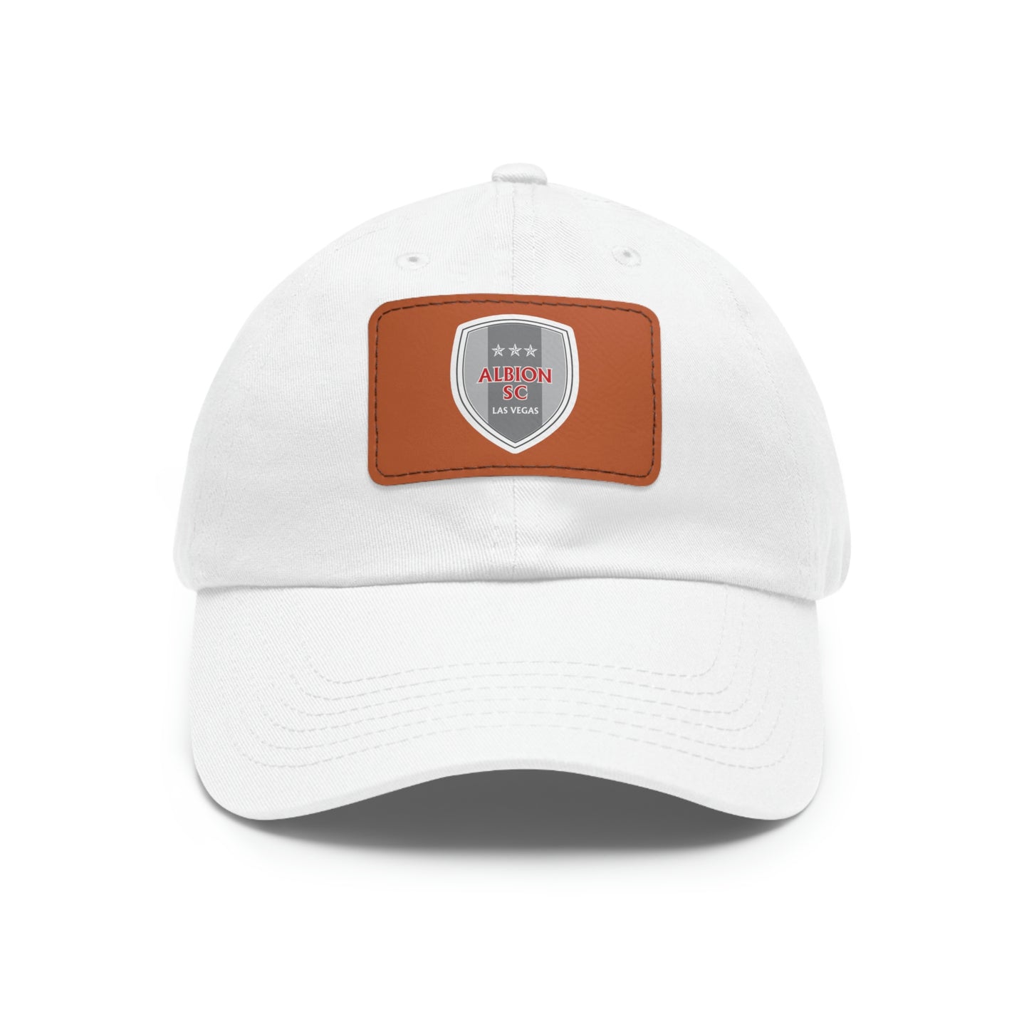 Albion LV Shield- Dad Hat with Leather Patch (ALB-LV-11-013U)