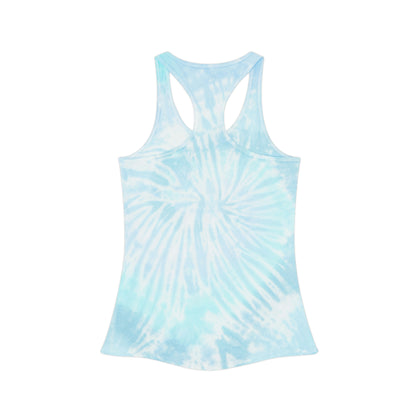 Albion LV Logo Lg- Tie Dye Racerback Tank Top (ALB-LV-21-300W)