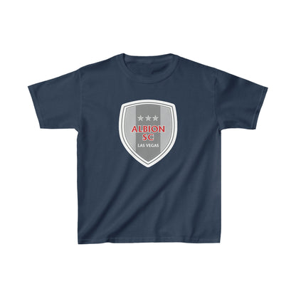 Albion LV Shield Lg- Kids Heavy Cotton™ Tee (ALB-LV-24-813K)