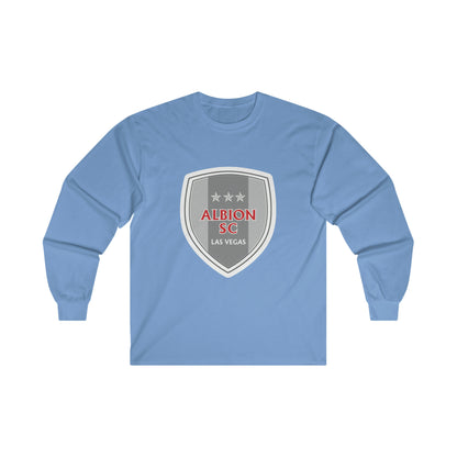 Albion LV Shield Lg Front- Ultra Cotton Long Sleeve Tee (ALB-LV-21-213U)