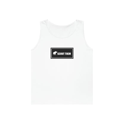 ScoutThem Shield Lg- Unisex Heavy Cotton Tank Top (ST-FGS-21-316U)