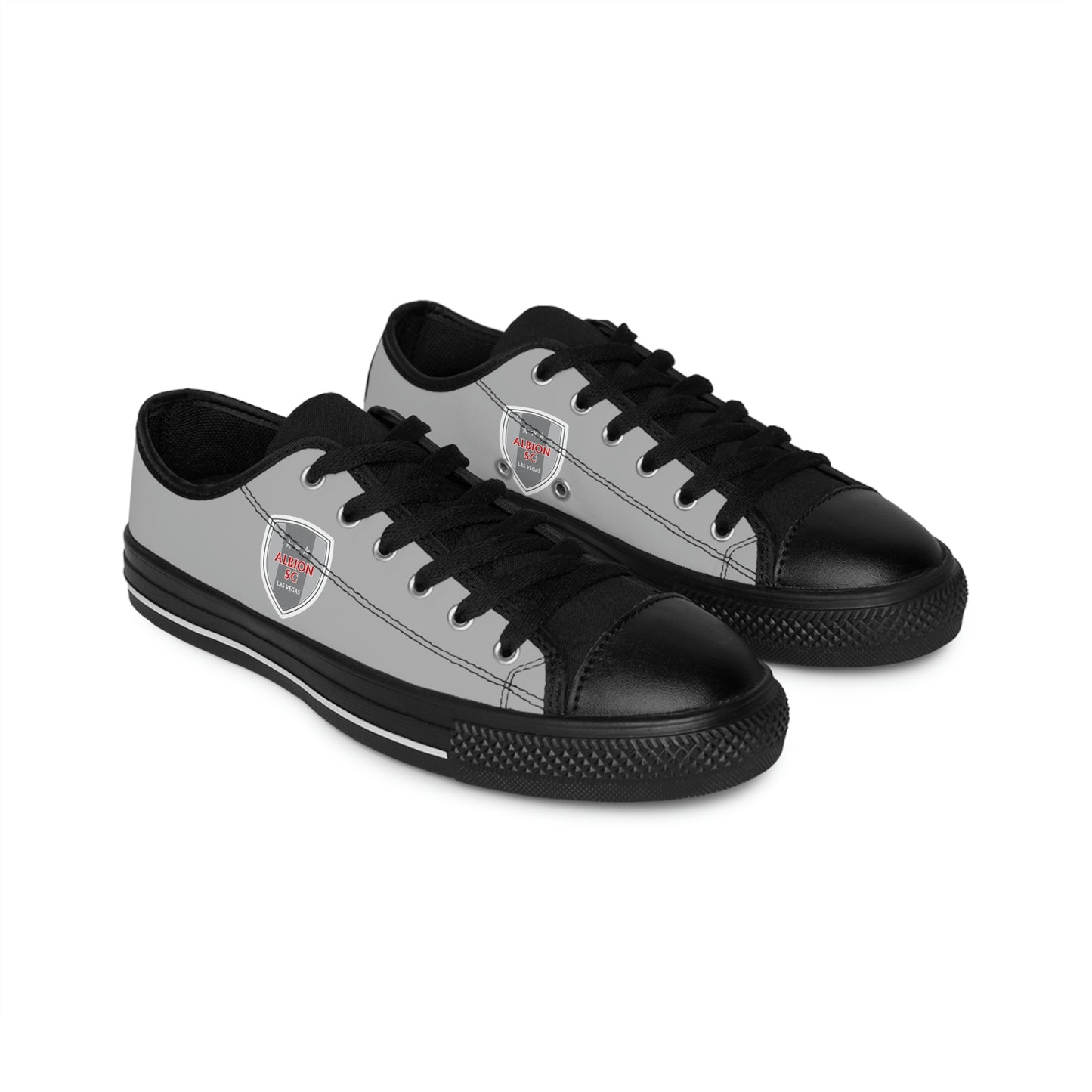 Albion LV Shield- Men's Sneakers- Lt Grey and Black (ALB-LV-42-102M)