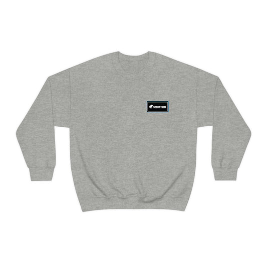 ScoutThem Shield Sm blue border- Unisex Heavy Blend™ Crewneck Sweatshirt (ST-FGS-22-412U)