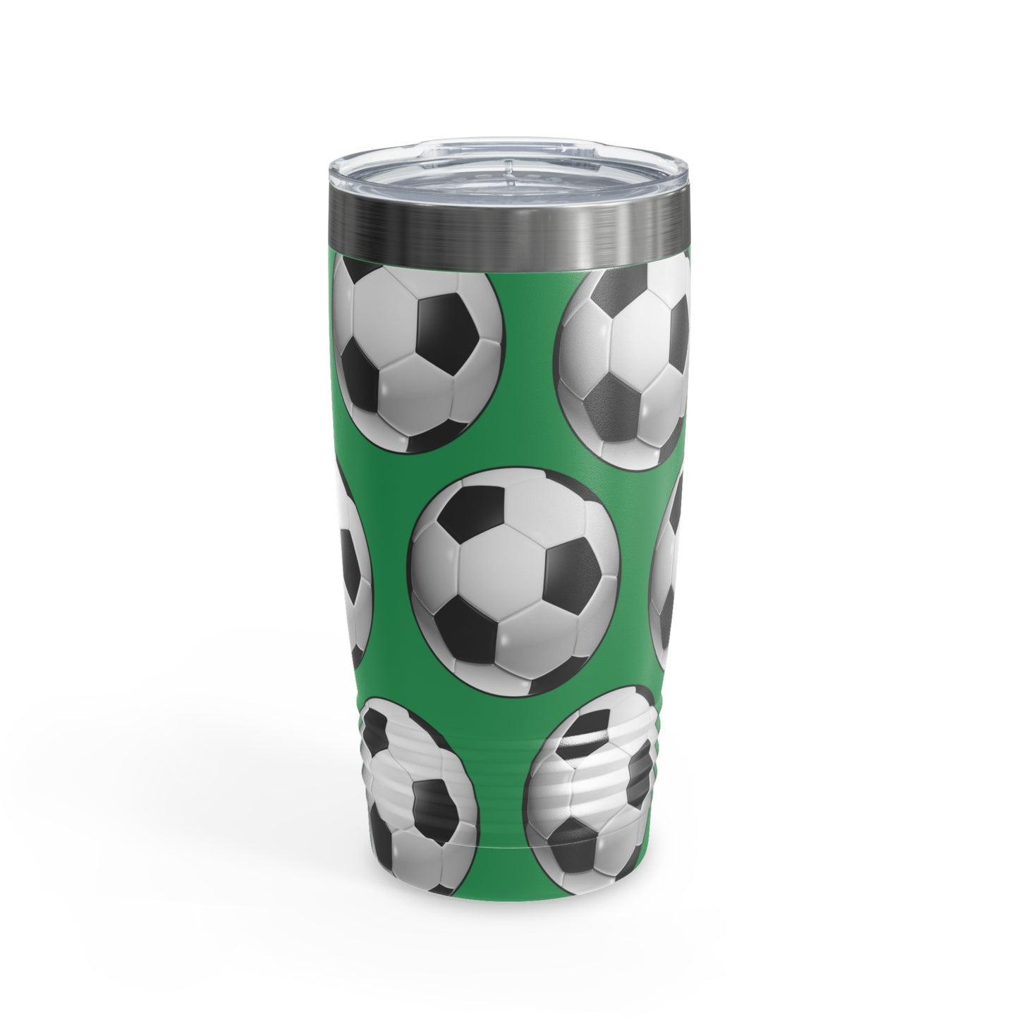 Soccer ball print- Various Colors- Ringneck Tumbler, 20oz (ST-NCP-82-050A)