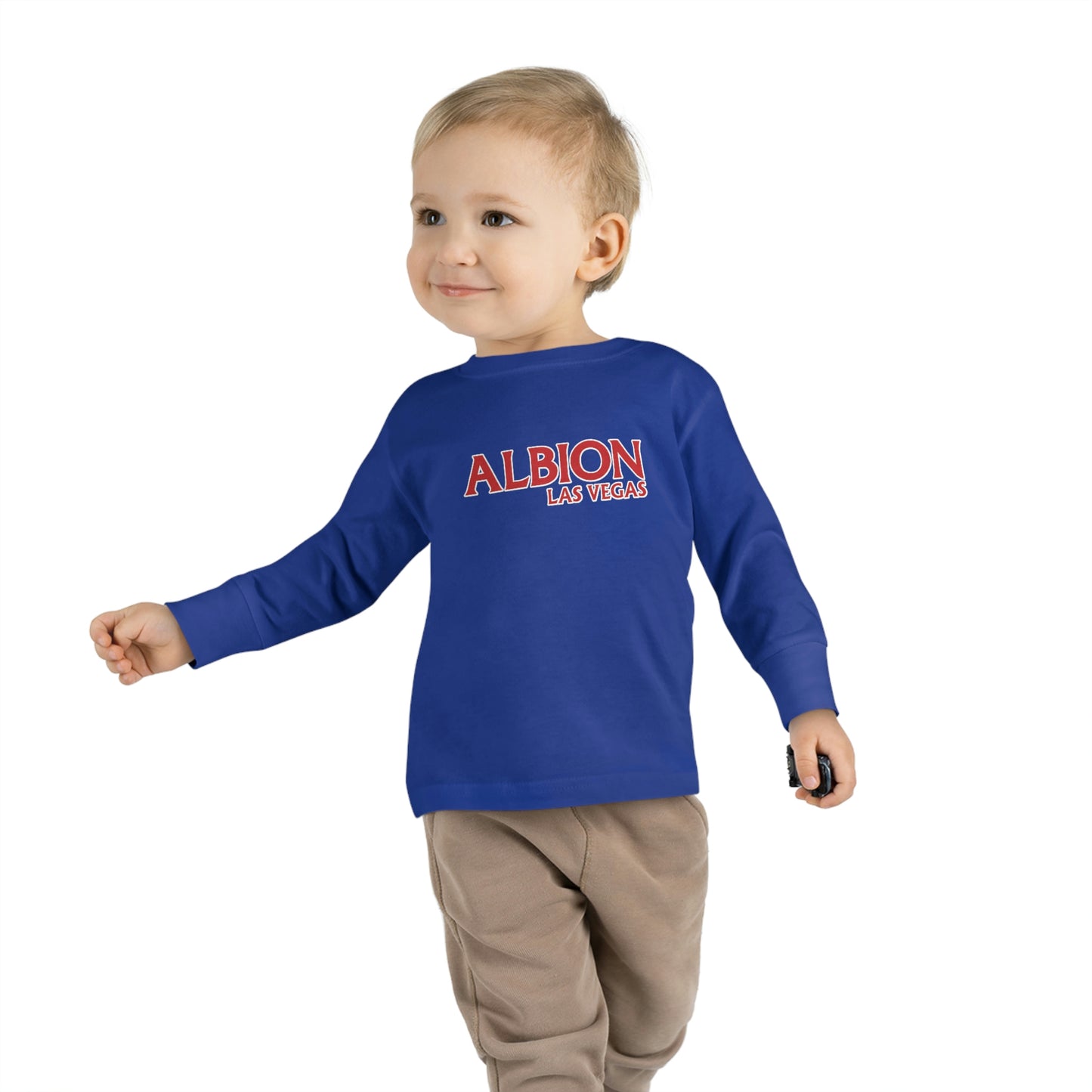 Albion LV Logo Lg- Toddler Long Sleeve Tee (ALB-LV-24-843K)