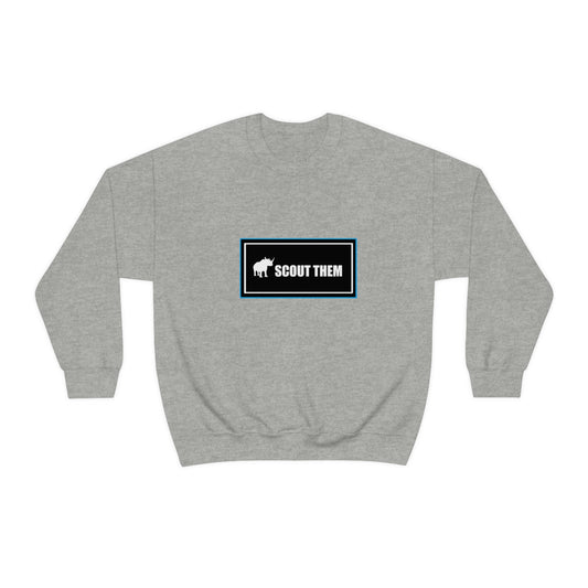 ScoutThem Shield Lg blue border- Unisex Heavy Blend™ Crewneck Sweatshirt (ST-FGS-22-414U)