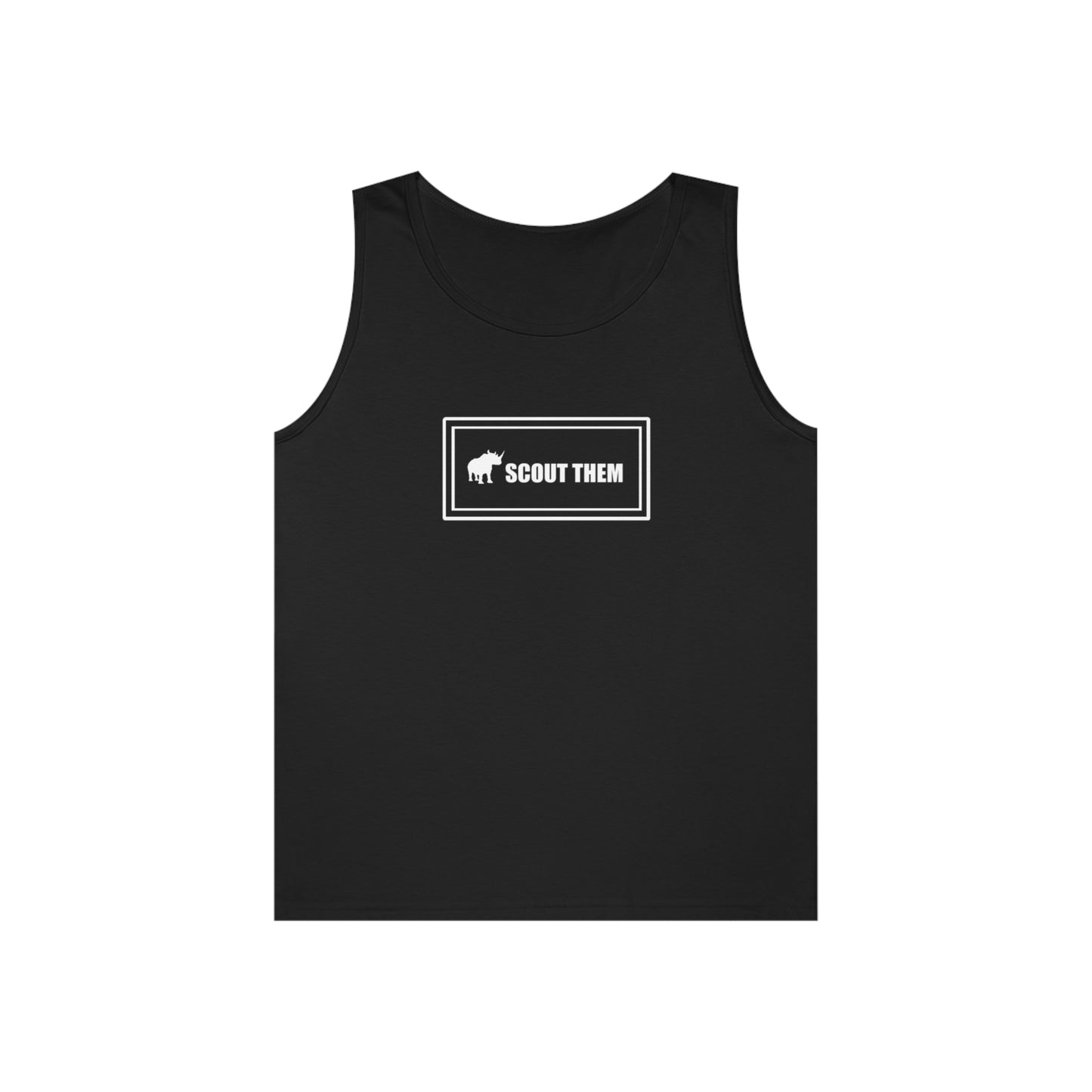 ScoutThem Shield Lg- Unisex Heavy Cotton Tank Top (ST-FGS-21-316U)