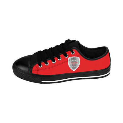 Albion LV Shield- Men's Sneakers- Red and Black (ALB-LV-42-103M)