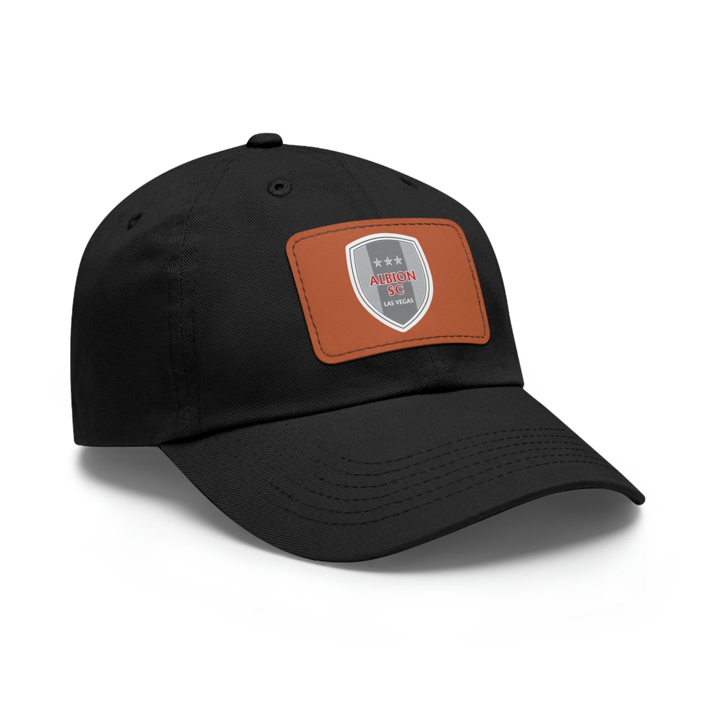 Albion LV Shield- Dad Hat with Leather Patch (ALB-LV-11-013U)