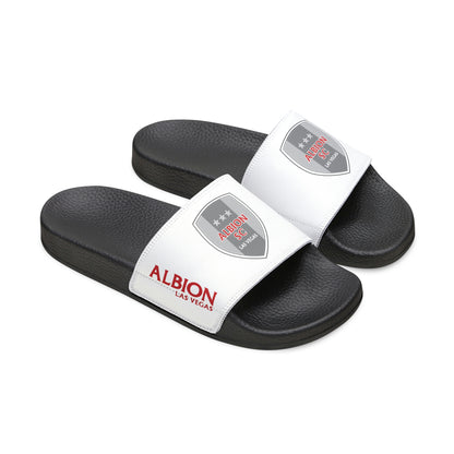 Albion LV Shield Lg with Logo outside edge- Men's Deco Slide Sandals (ALB-LV-41-000M)