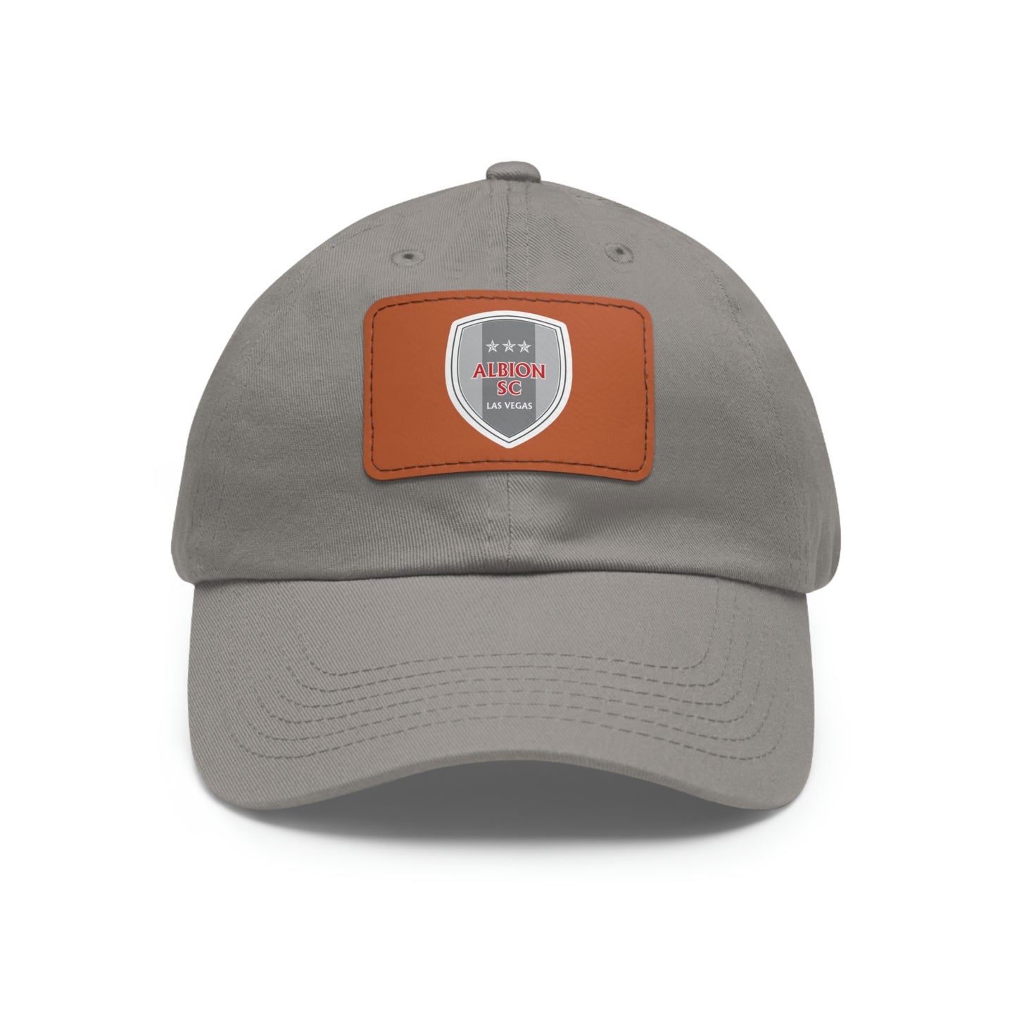 Albion LV Shield- Dad Hat with Leather Patch (ALB-LV-11-013U)