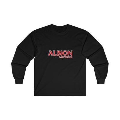 Albion LV Text Lg Front- Ultra Cotton Long Sleeve Tee (ALB-LV-21-223U)