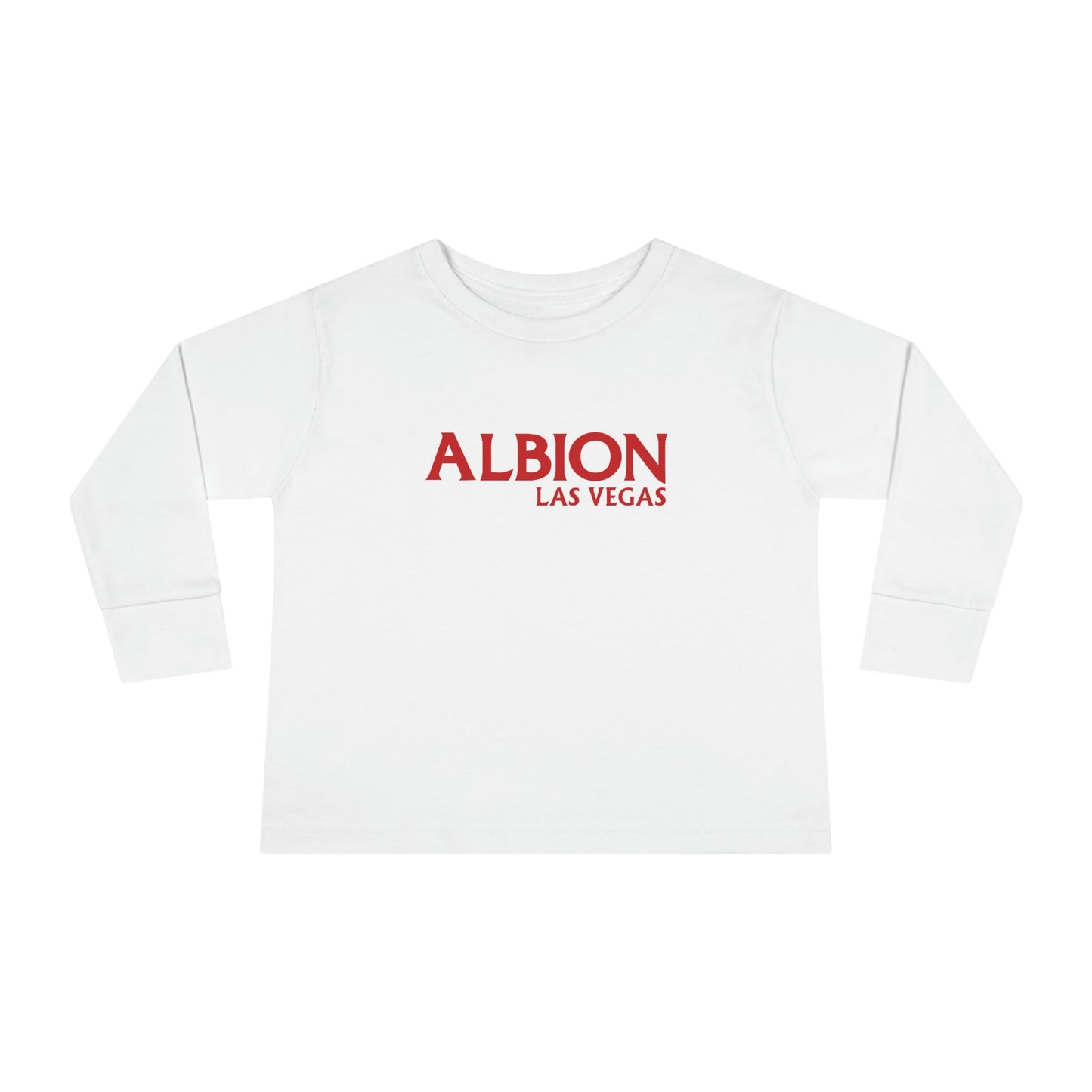 Albion LV Logo Lg- Toddler Long Sleeve Tee (ALB-LV-24-843K)