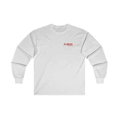 Albion LV Logo Sm Front- Ultra Cotton Long Sleeve Tee (ALB-LV-21-221U)