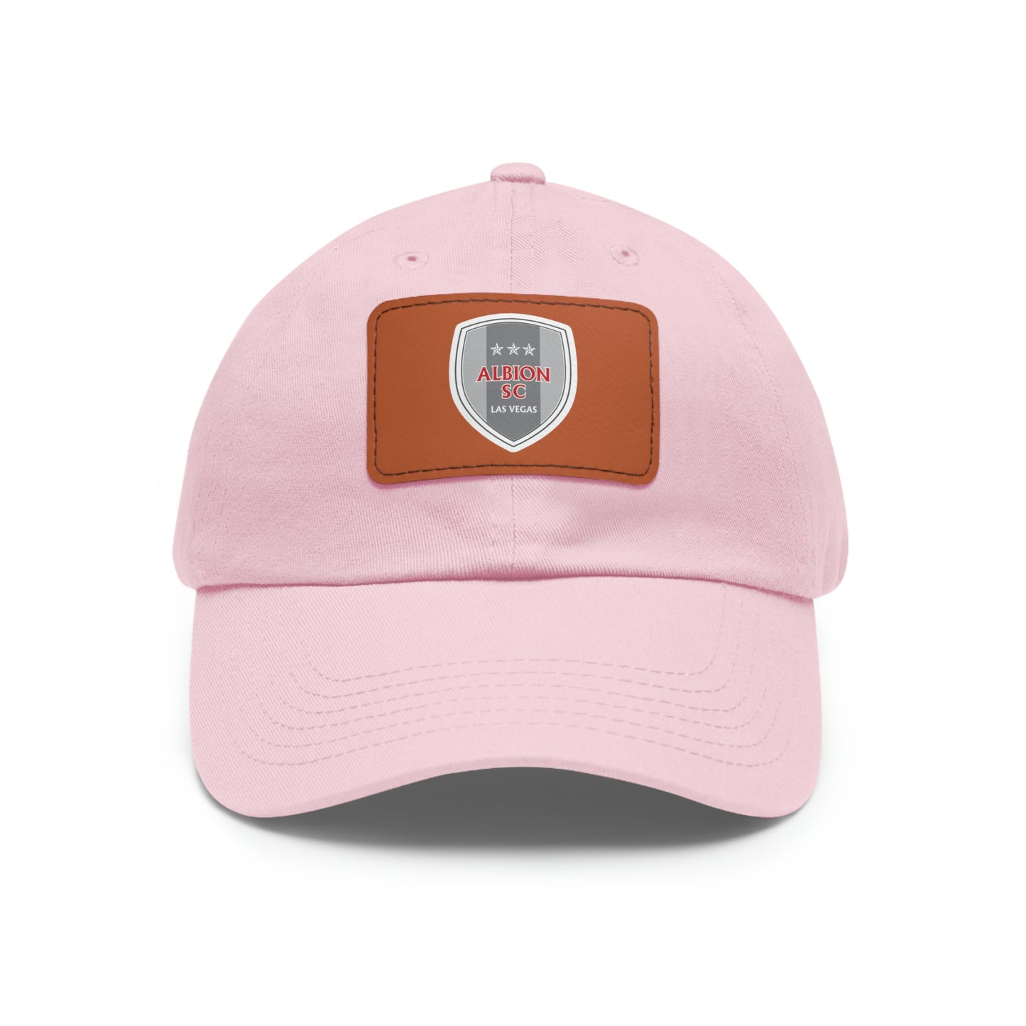 Albion LV Shield- Dad Hat with Leather Patch (ALB-LV-11-013U)