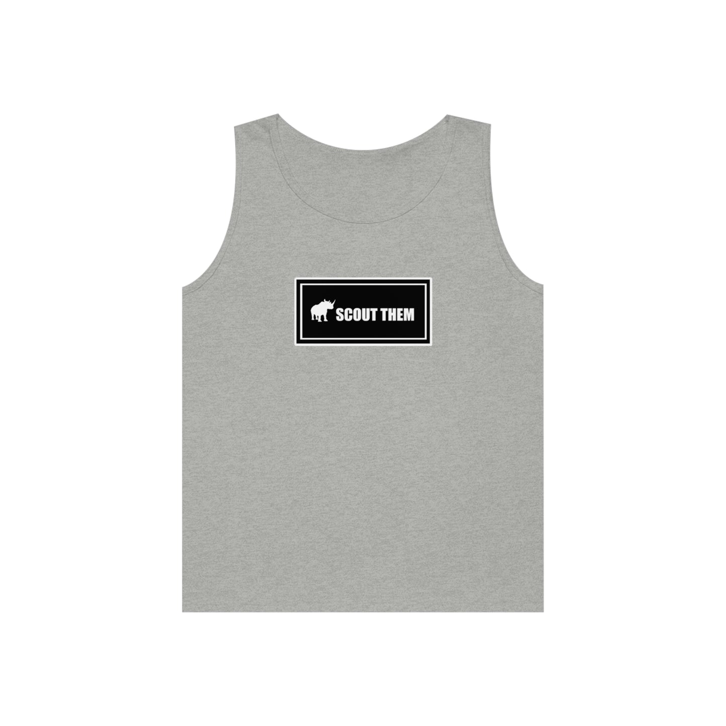 ScoutThem Shield Lg- Unisex Heavy Cotton Tank Top (ST-FGS-21-316U)