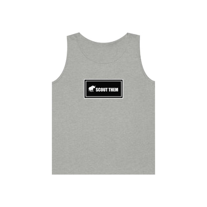 ScoutThem Shield Lg- Unisex Heavy Cotton Tank Top (ST-FGS-21-316U)